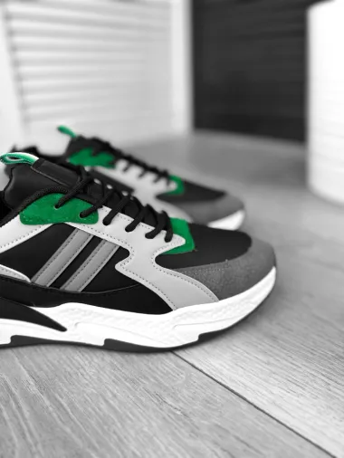 Adidasi barbati negri 725 N17-3